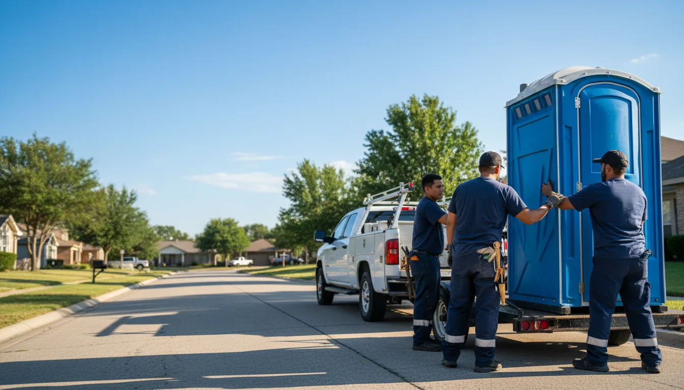 Portable Toilet Rental in Trinity, TX near me